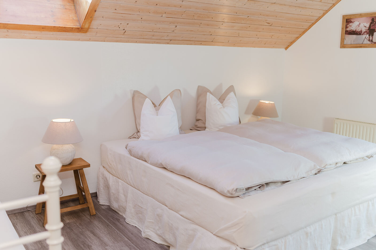 Ferienwohnung Brunnstüberl Mauterndorf — Schlafzimmer