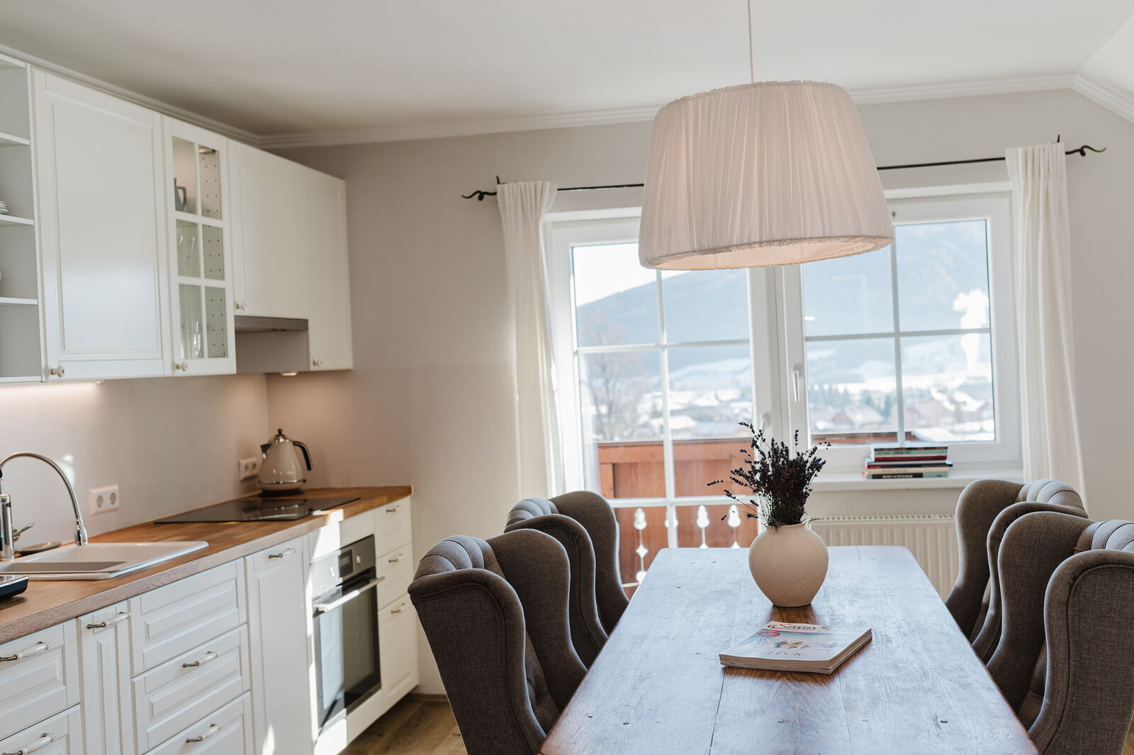 Ferienwohnung Taurachtal Mauterndorf — Wohnküche